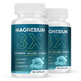 Magnesio 3X Glicinato, Citrato y Malato Capsulas