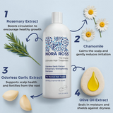 Shampoo de Ajo Nora Ross - Remedio para la caida de cabello